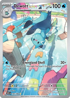Dewott #106 from White Flare
