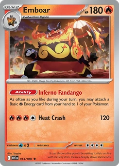 Emboar #13 from White Flare