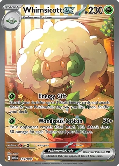 Whimsicott ex #165 from White Flare