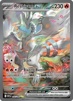 Reshiram ex #166 from White Flare