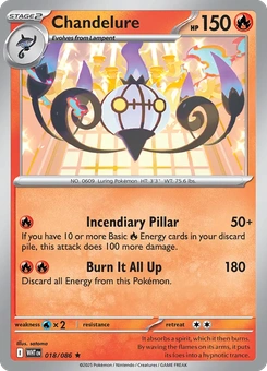 Chandelure #18 from White Flare