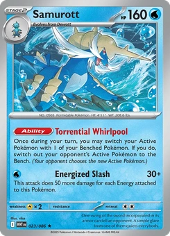 Samurott #23 from White Flare