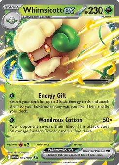 Whimsicott ex #5 from White Flare