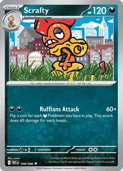 Scrafty #58 from White Flare