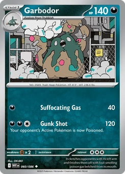 Garbodor #60 from White Flare