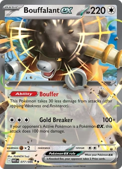 Bouffalant ex #77 from White Flare