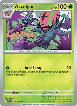 Accelgor #9 from White Flare