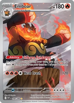 Emboar #98 from White Flare