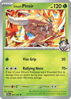 Ethan's Pinsir #1 from Destined Rivals