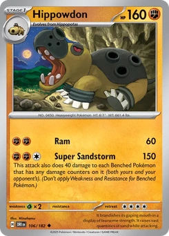 Hippowdon #106 from Destined Rivals