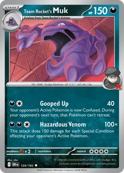 Team Rocket's Muk #124 from Destined Rivals