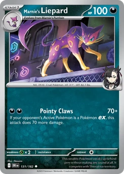 Marnie's Liepard #131 from Destined Rivals