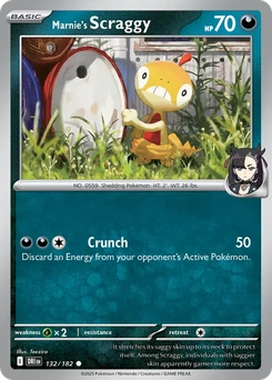Marnie's Scraggy #132 from Destined Rivals