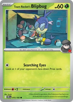 Team Rocket's Blipbug #15 from Destined Rivals