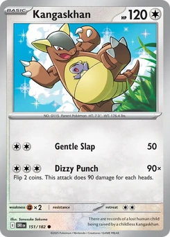 Kangaskhan #151 from Destined Rivals