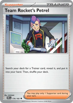 Team Rocket's Petrel #176 from Destined Rivals