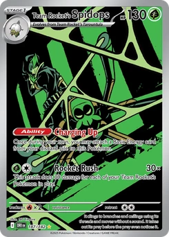 Team Rocket's Spidops #187 from Destined Rivals