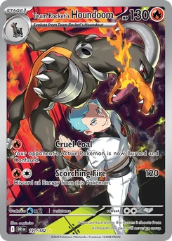 Team Rocket's Houndoom #191 from Destined Rivals