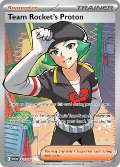 Team Rocket's Proton #227 from Destined Rivals
