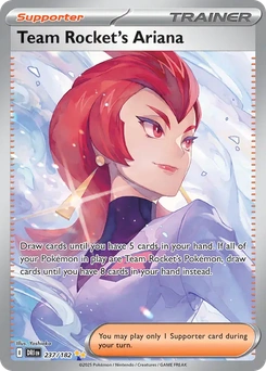 Team Rocket's Ariana #237 from Destined Rivals