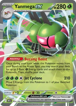 Yanmega ex #3 from Destined Rivals