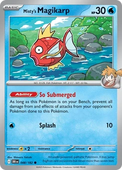 Misty's Magikarp #48 from Destined Rivals