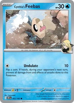 Cynthia's Feebas #52 from Destined Rivals