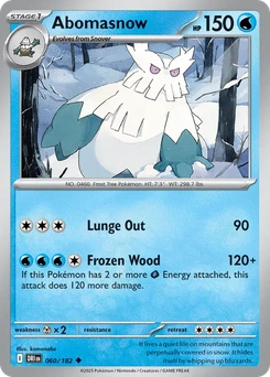Abomasnow #60 from Destined Rivals