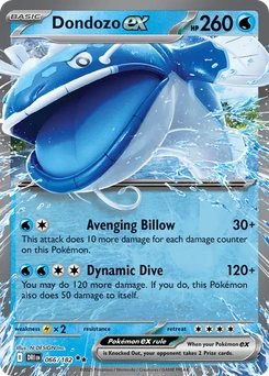 Dondozo ex #66 from Destined Rivals