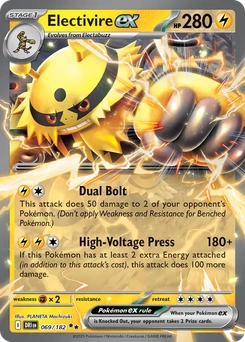 Electivire ex #69 from Destined Rivals