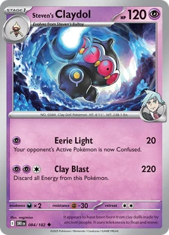 Steven's Claydol #84 from Destined Rivals