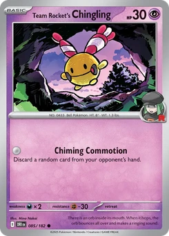 Team Rocket's Chingling #85 from Destined Rivals