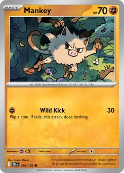 Mankey #90 from Destined Rivals