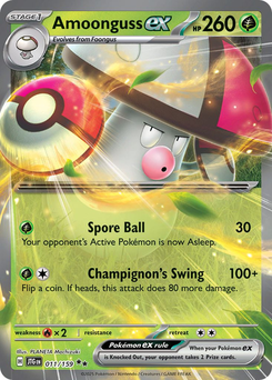Amoonguss ex #11 from Journey Together