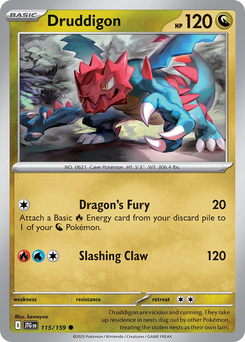 Druddigon #115 from Journey Together