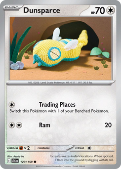 Dunsparce #120 from Journey Together