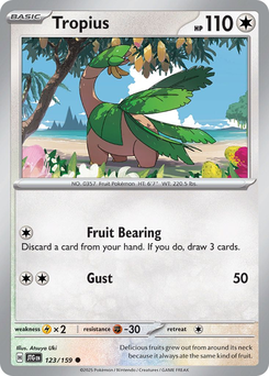 Tropius #123 from Journey Together