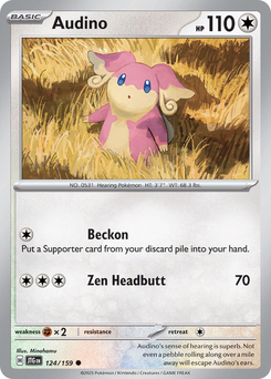 Audino #124 from Journey Together