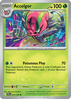 Accelgor #13 from Journey Together
