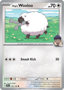 Hop's Wooloo #135 from Journey Together