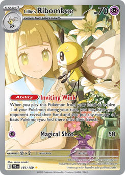 Lillie's Ribombee #164 from Journey Together
