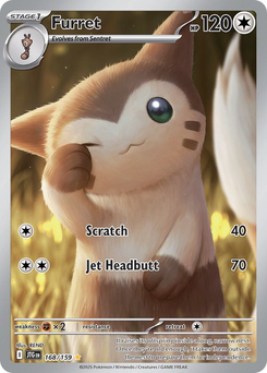 Furret #168 from Journey Together