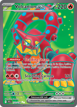 Volcanion ex #171 from Journey Together