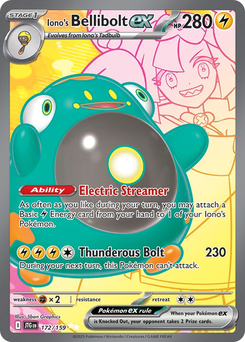 Iono's Bellibolt ex #172 from Journey Together