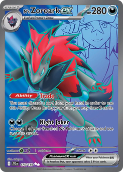 N's Zoroark ex #175 from Journey Together