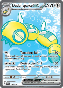 Dudunsparce ex #178 from Journey Together