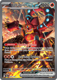 Volcanion ex #182 from Journey Together