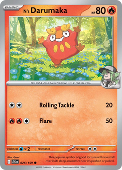 N's Darumaka #26 from Journey Together
