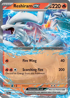 Reshiram ex #30 from Journey Together