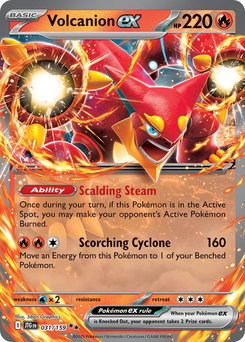 Volcanion ex #31 from Journey Together